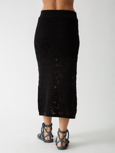 Angelina Skirt - Onyx