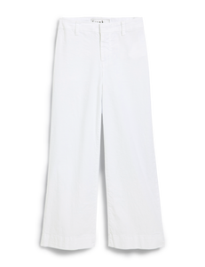 Wexford Wide Leg Linen Pant - White