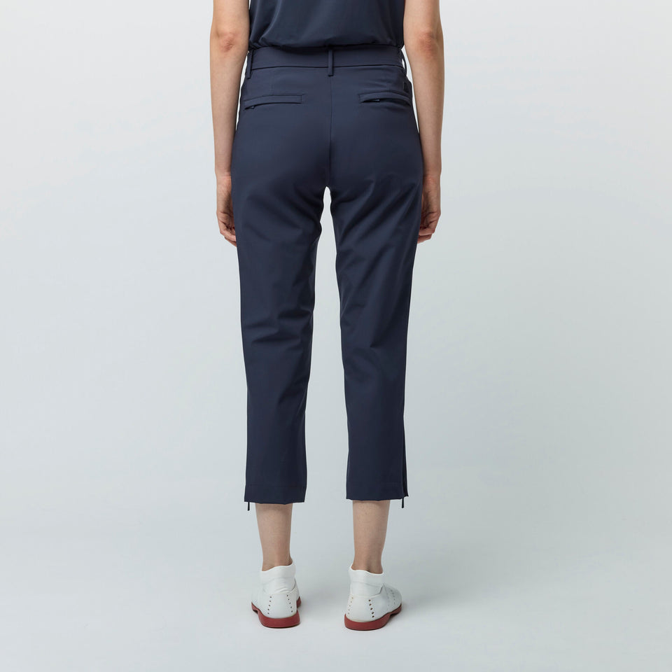 Tech Stretch Cropped Pant - Navy