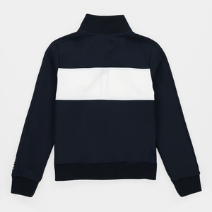 Warm Up Jacket - Navy/White