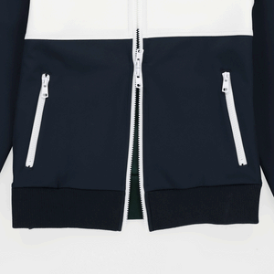 Warm Up Jacket - Navy/White