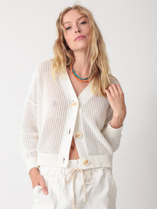 Katie Cardigan - Ivory