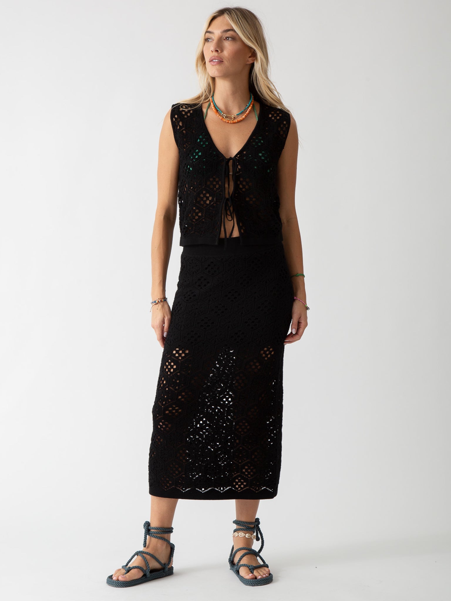 Angelina Skirt - Onyx