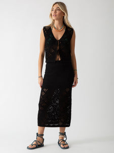 Angelina Skirt - Onyx