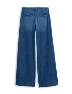 West Village Wide Leg Trouser - 1984 Wash