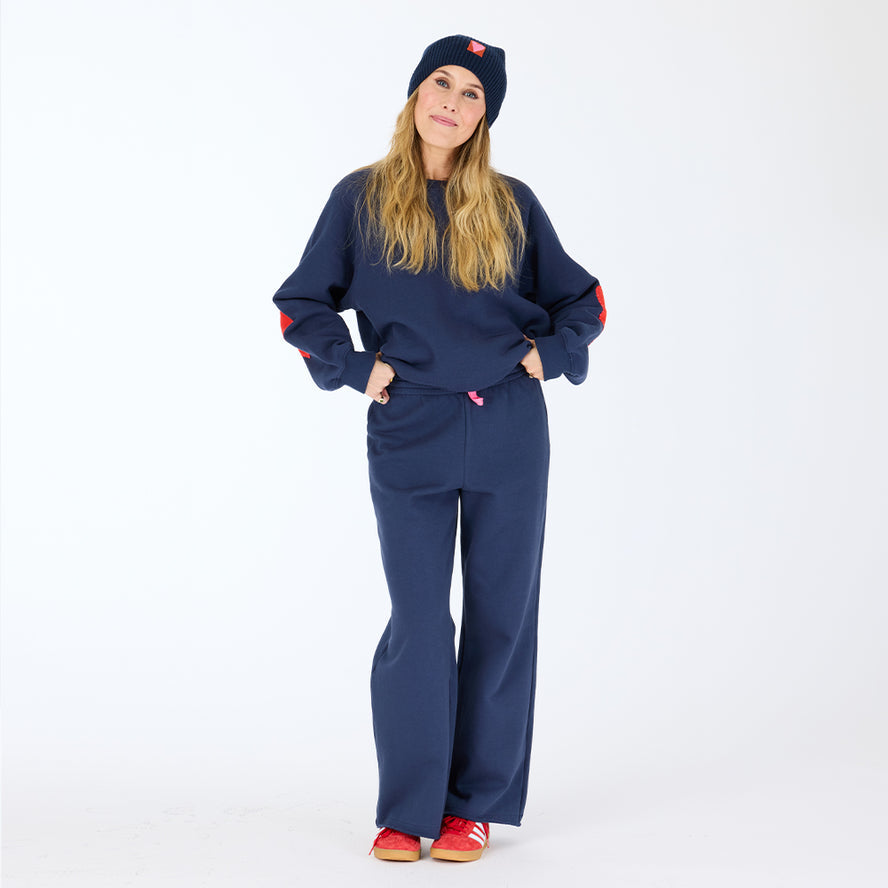Weekend Barb Sweatpant - Indigo Blue