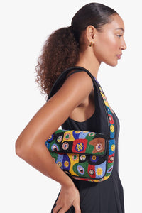 Tommy Beaded Bag - Black Millefiori