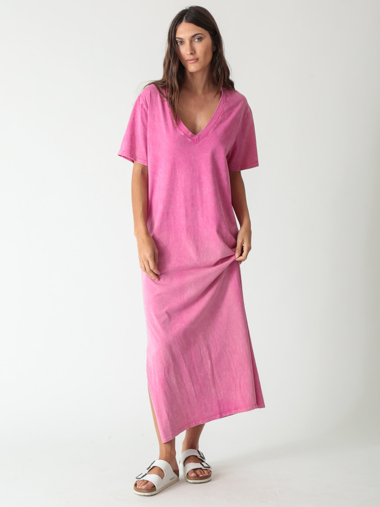 Weylan Dress - Fuchsia