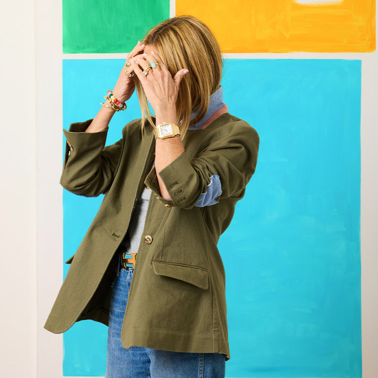 Workday Love On Repeat Blazer - Army Green
