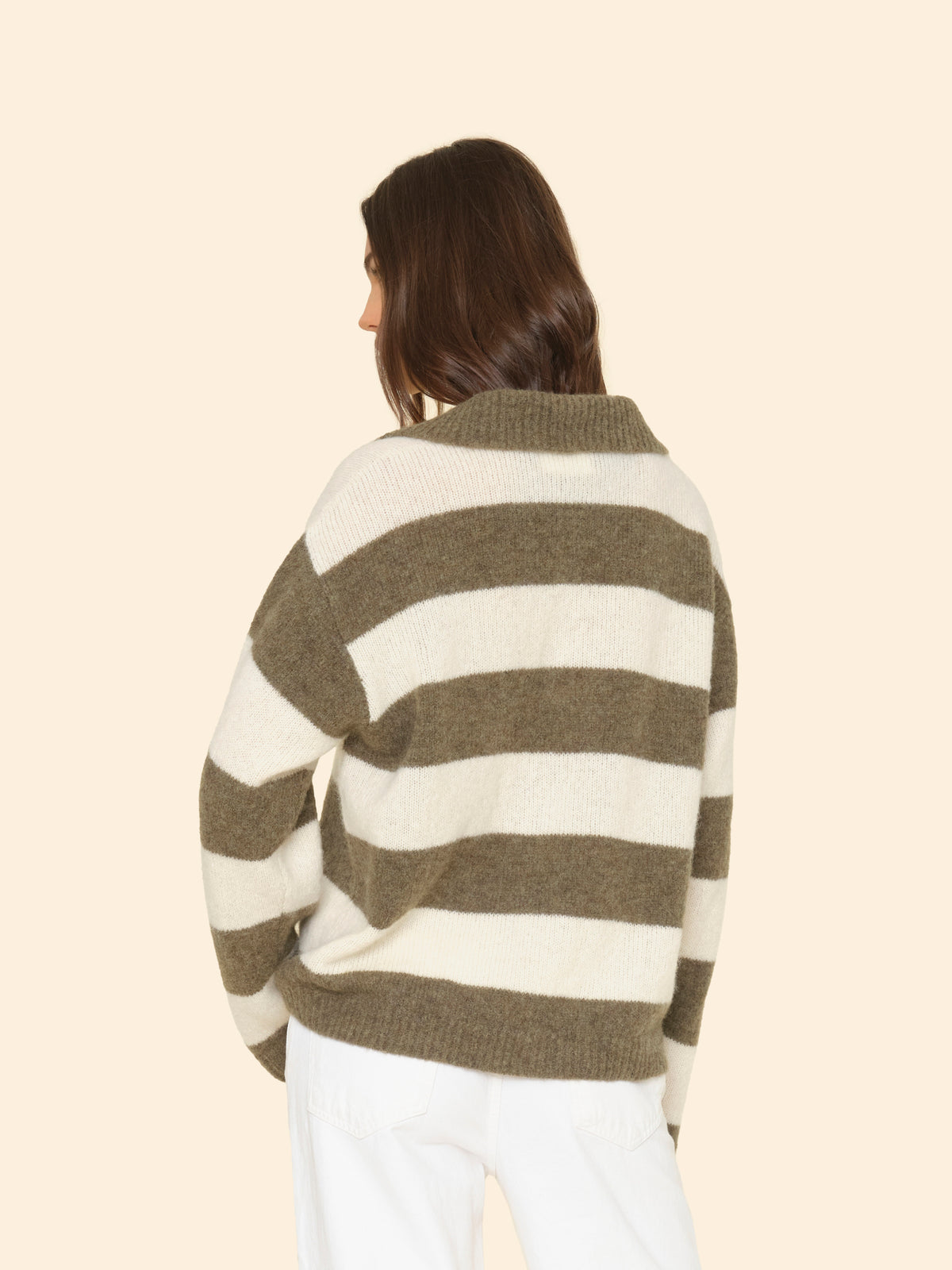 Benton Sweater - Cream Loden