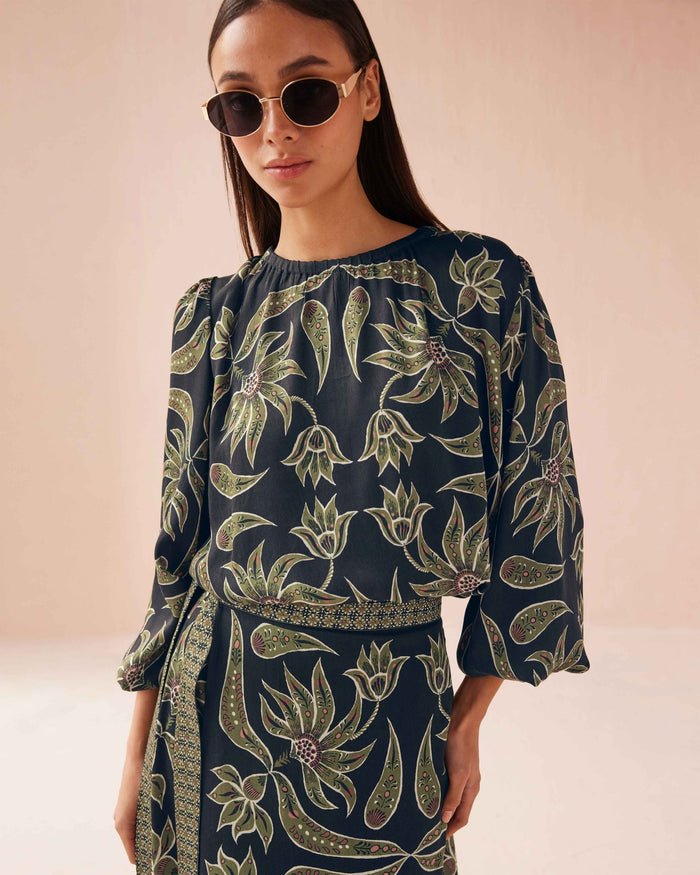 Ayla Blouse - Alexia Onyx