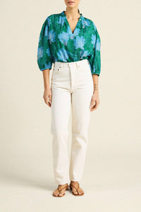 Orly Blouse - Blue Orchid