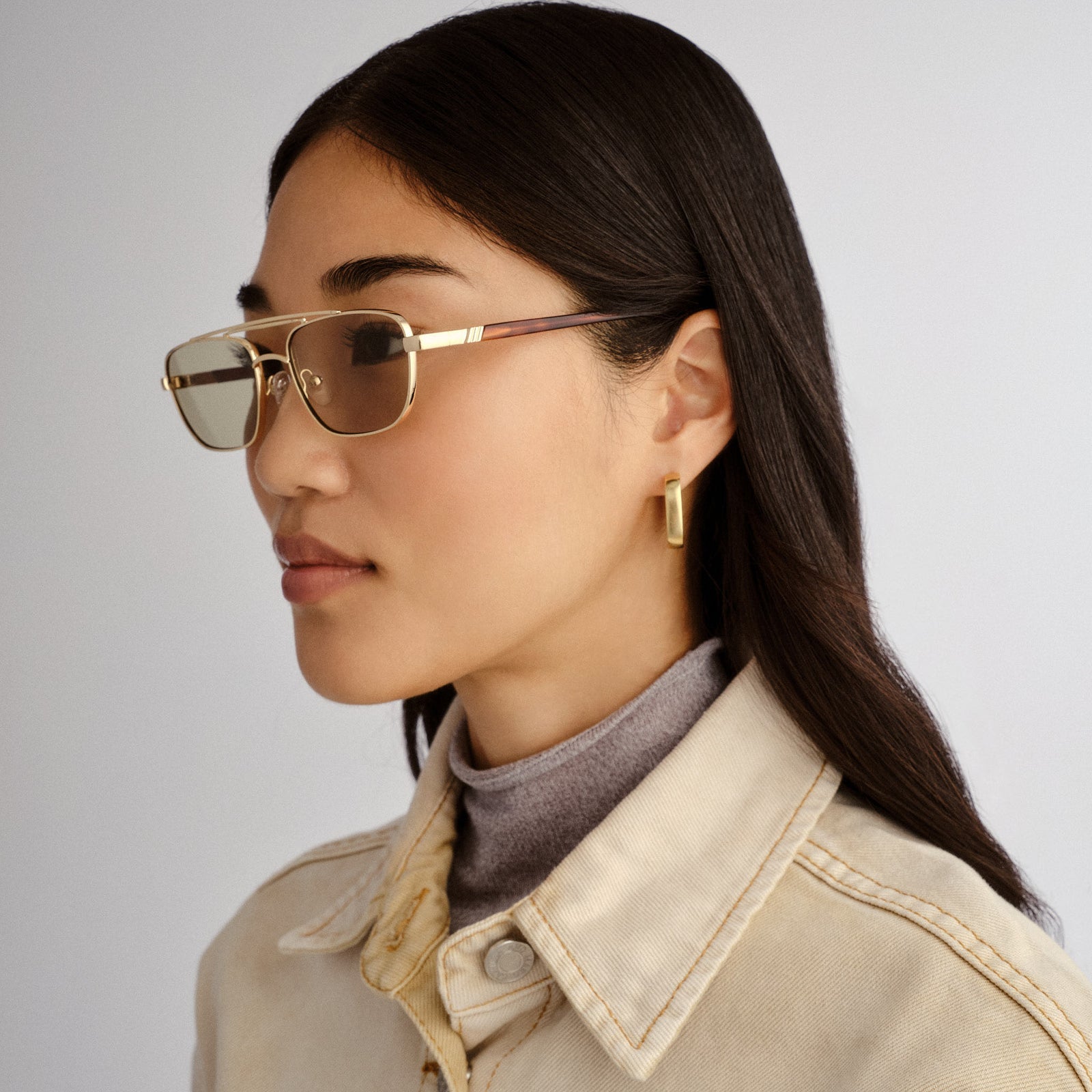 Le Mimi - Gold/Moss Mono