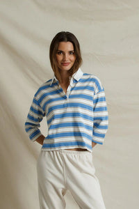 Daria - Pacific Blue Stripe