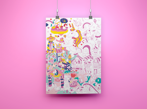 Unicorn Giant Poster