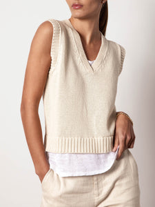 Hugo Sleeveless Looker - Ecru