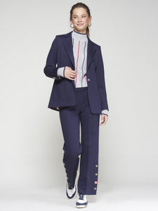 Navy Blazer FUN Letter Buttons