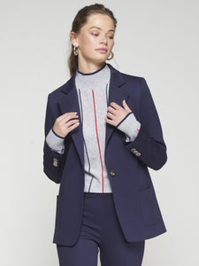 Navy Blazer FUN Letter Buttons