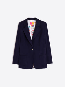 Navy Blazer FUN Letter Buttons