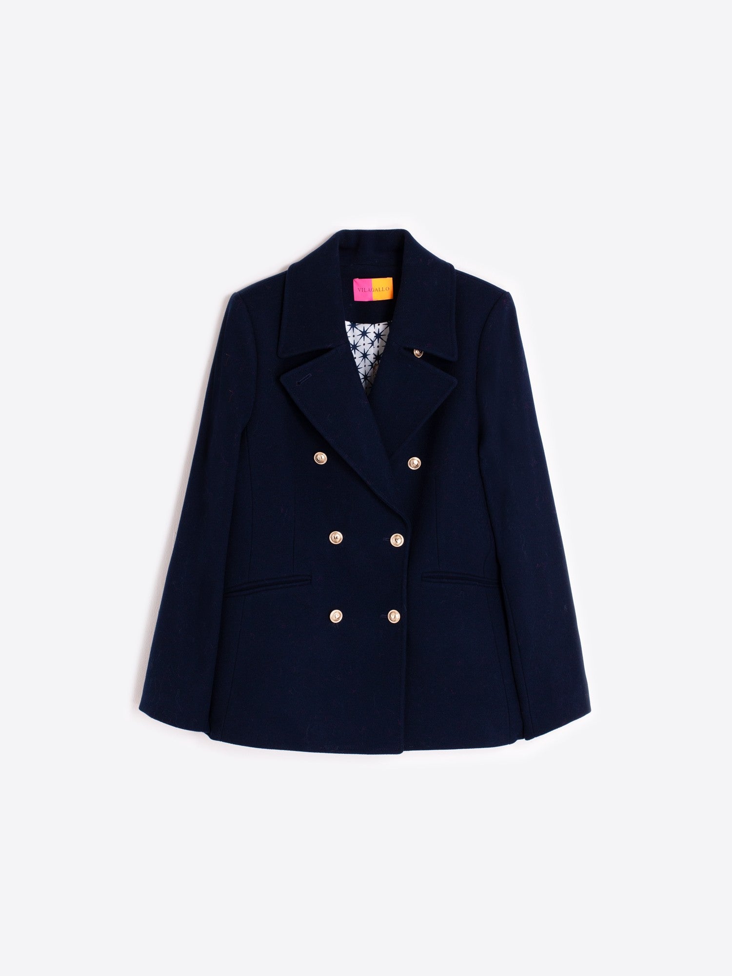 Marinera Jacket - Navy Embroidered