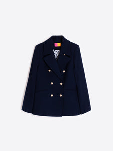 Marinera Jacket - Navy Embroidered