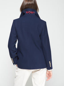 Marinera Jacket - Navy Embroidered
