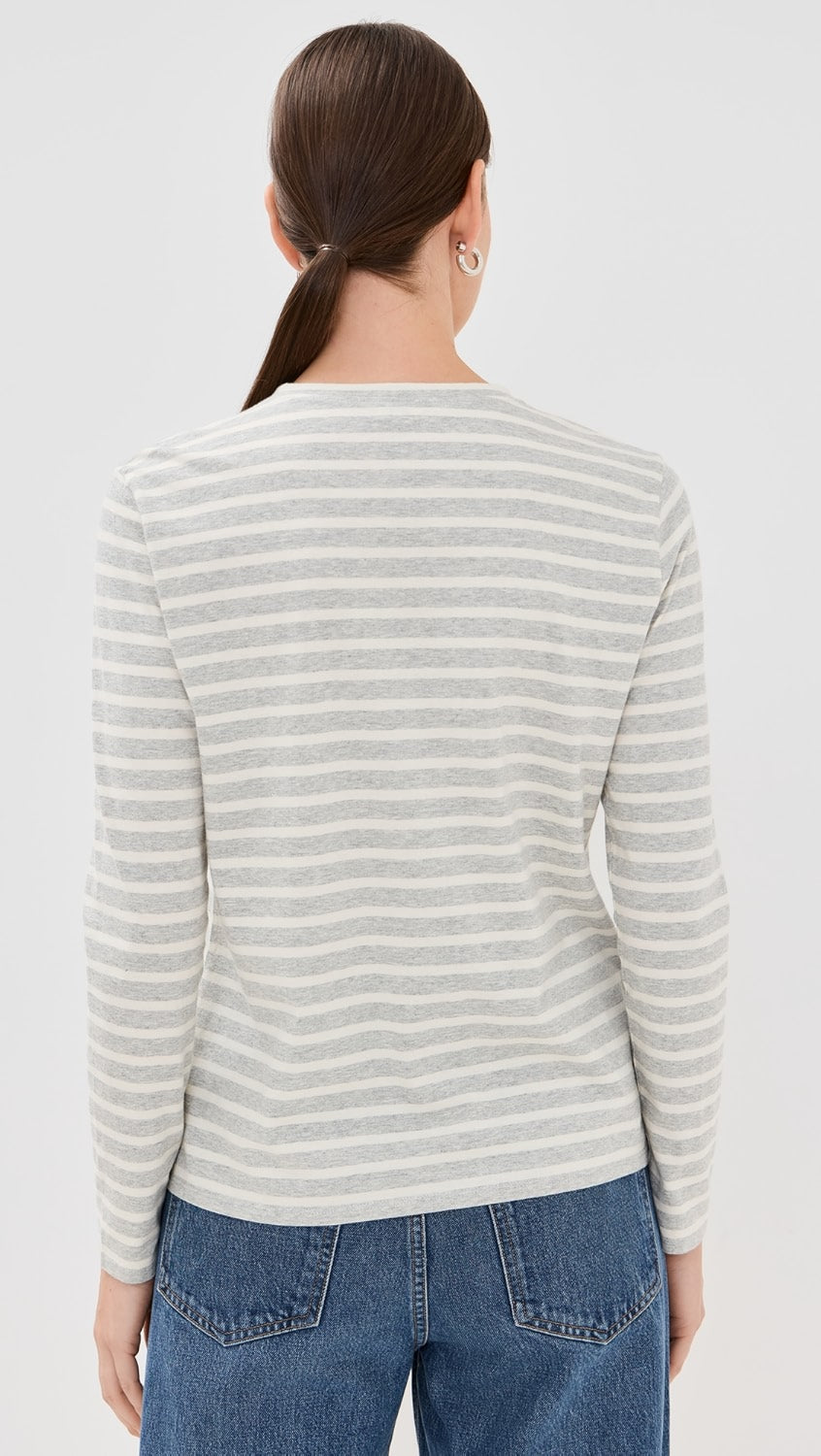 The Modern Long - Heather Grey/Cream