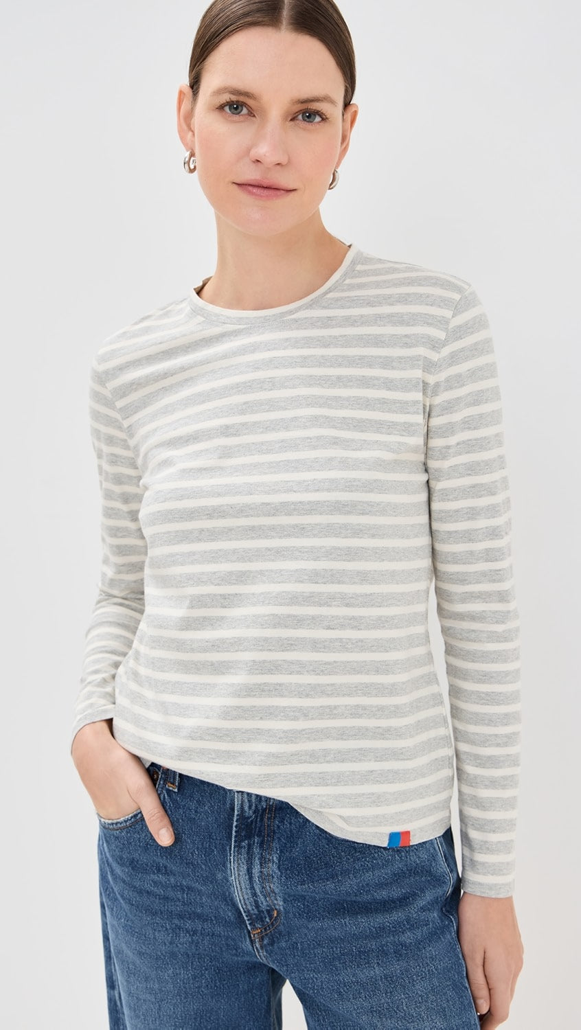 The Modern Long - Heather Grey/Cream