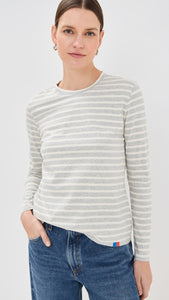 The Modern Long - Heather Grey/Cream