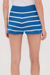 The Agnes - Royal Blue/White