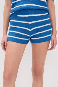 The Agnes - Royal Blue/White