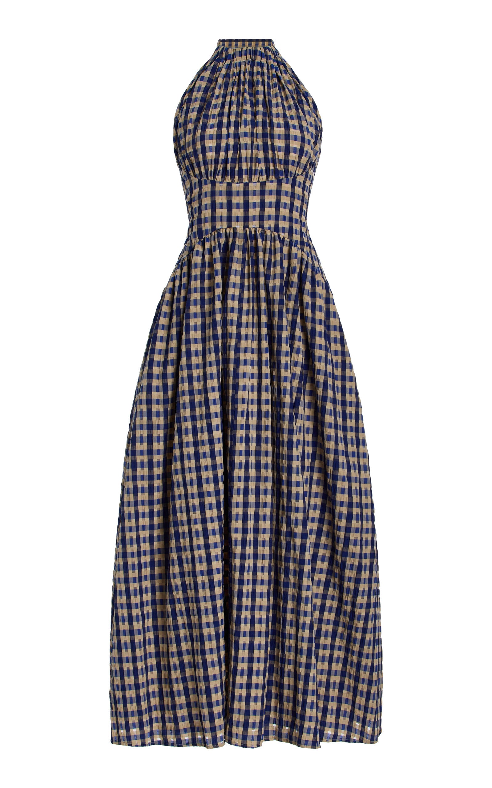 Halter in the Name of Love - Navy Check