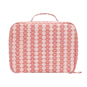 regatta red paisley coated lunchbox