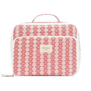 regatta red paisley coated lunchbox