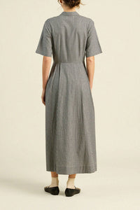 Aster Dress - Onyx Check