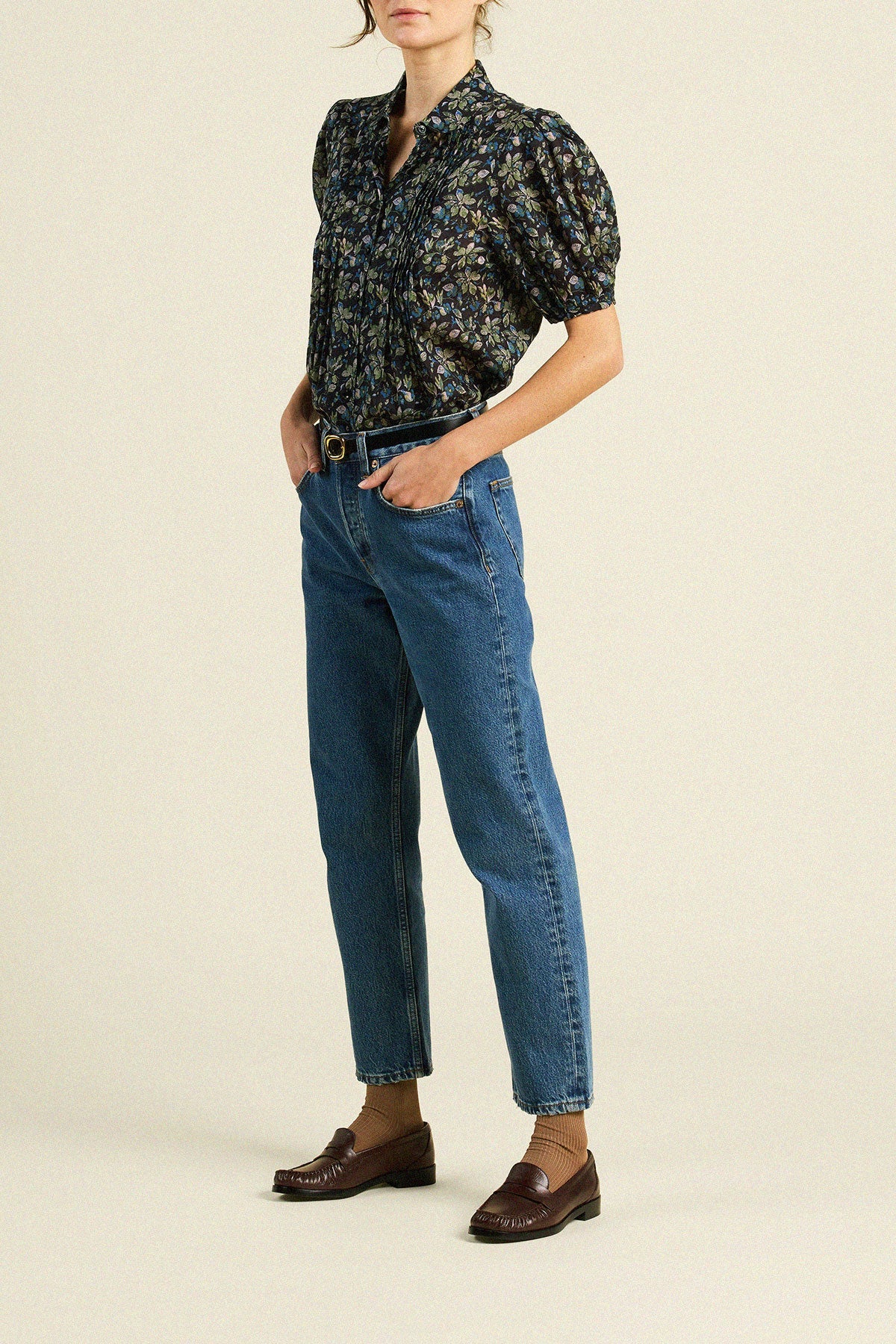 Nadine Blouse - Orchard Frost