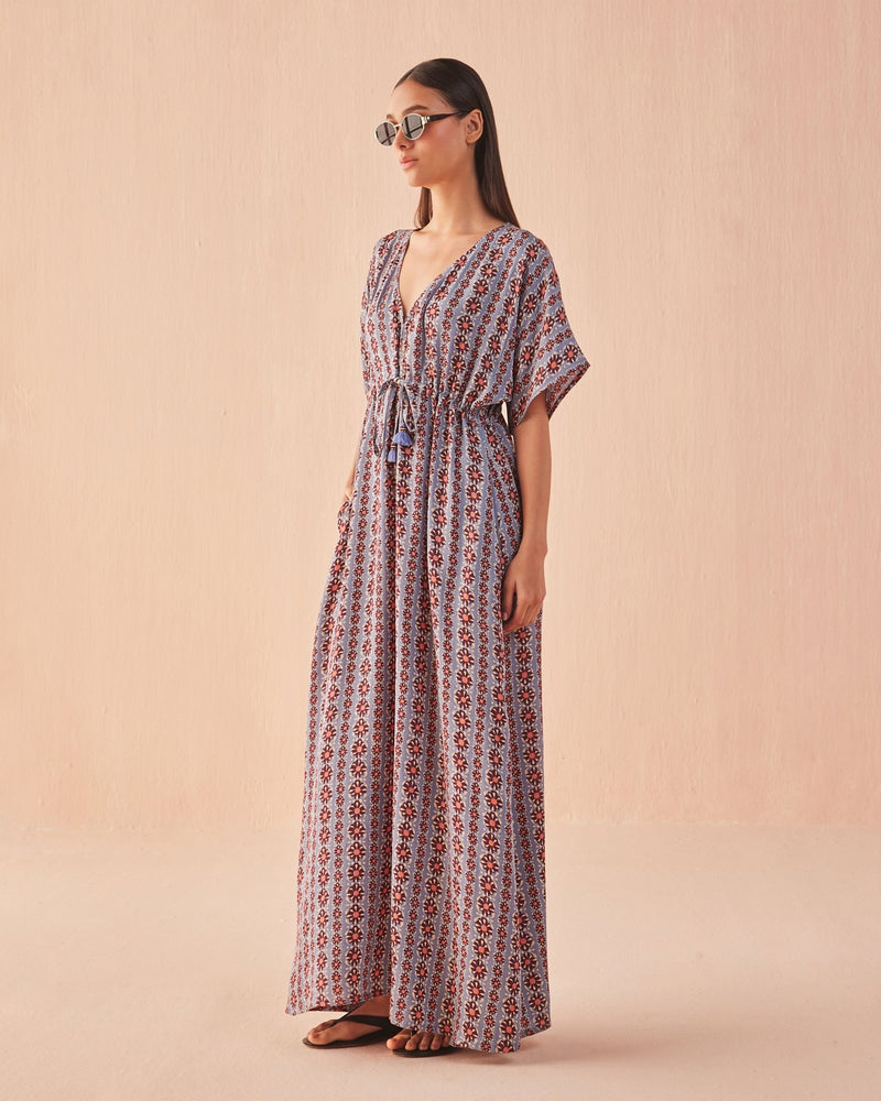 Pia Caftan - Omari Hibiscus