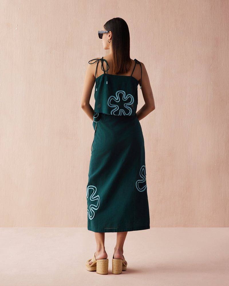 Sammi Midi Skirt - Dragonfly