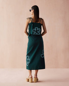 Sammi Midi Skirt - Dragonfly