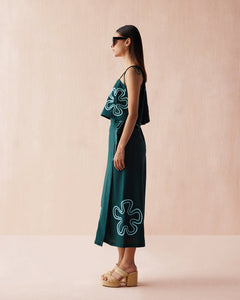 Sammi Midi Skirt - Dragonfly