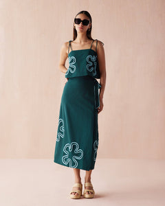 Sammi Midi Skirt - Dragonfly
