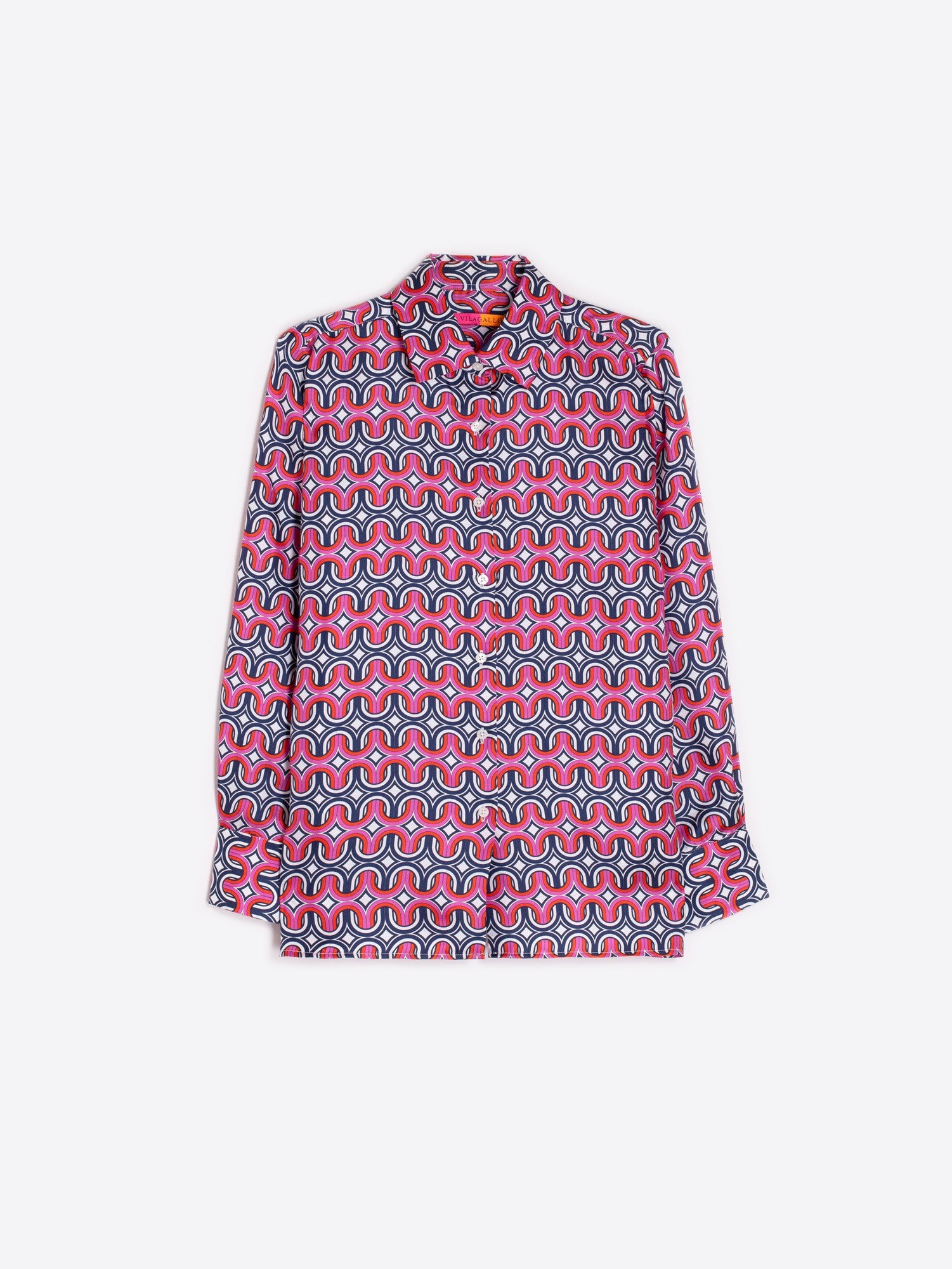 Mariela Shirt - Geometrico Seda