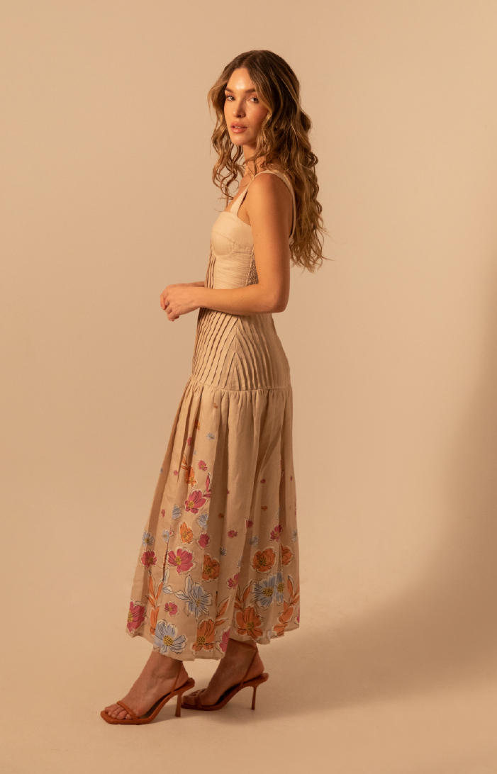 Aithana Dress - Daisy Multi