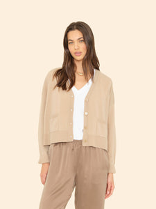 Trudie Cardigan - Camel