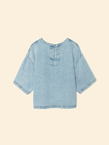 Austin Denim Top - Atlantic