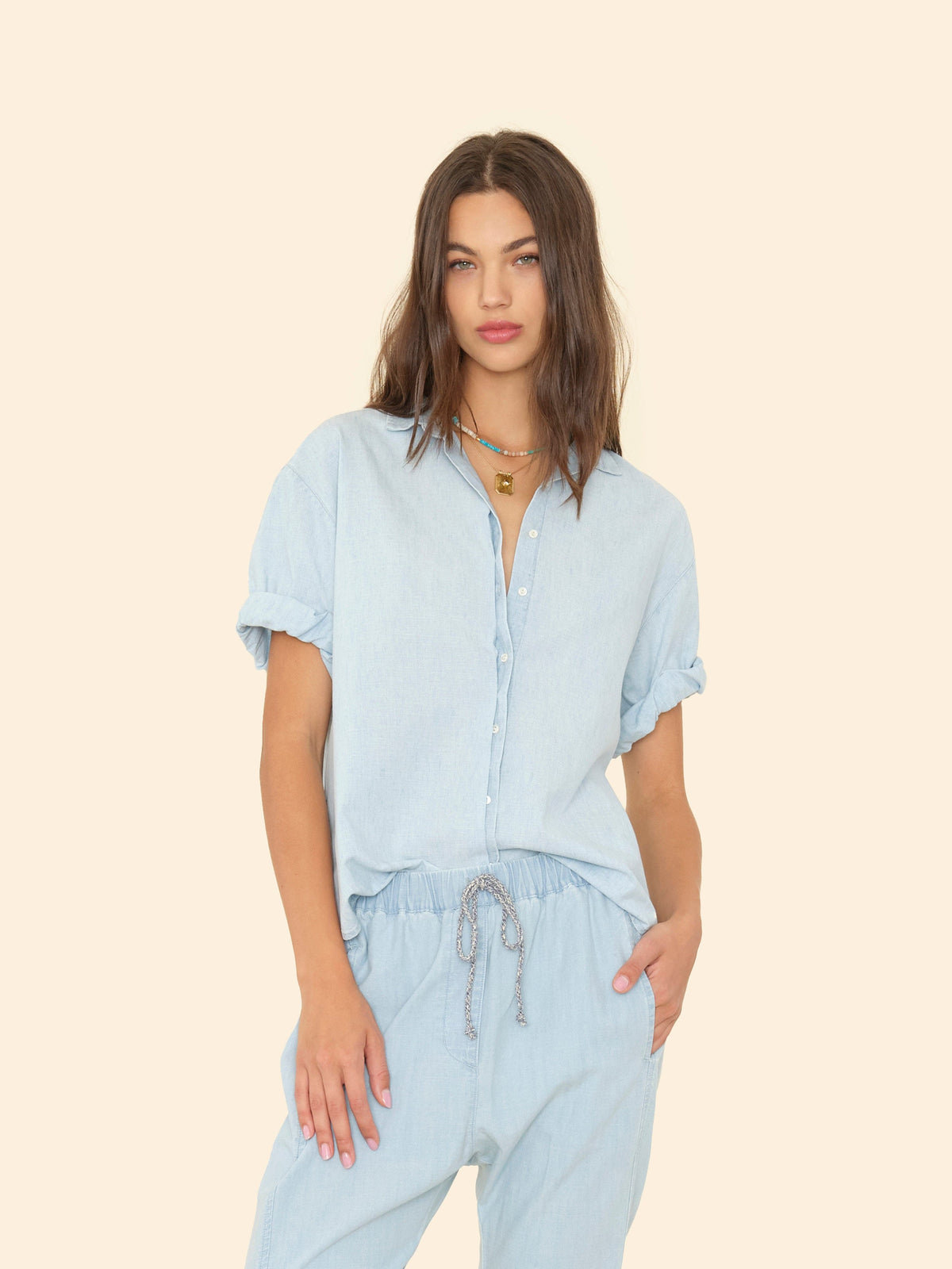 Channing Shirt - Air Blue