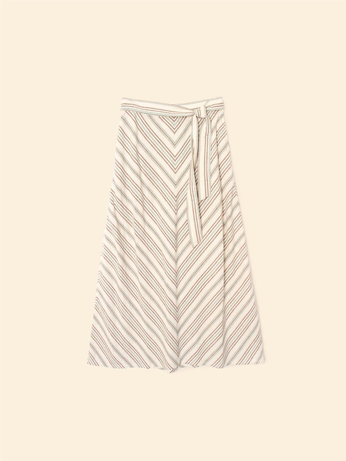 Mikayla Skirt - Ivory Sand