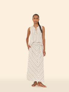 Mikayla Skirt - Ivory Sand