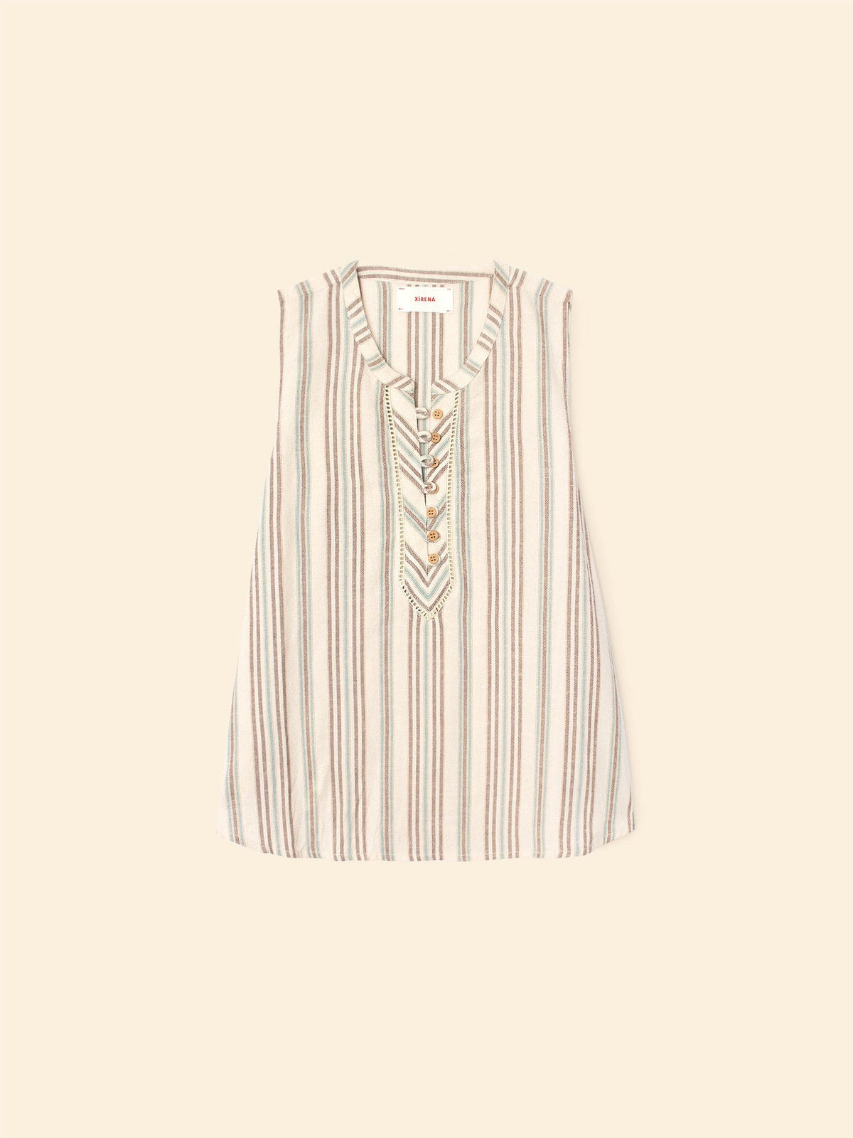 Twyla Top - Ivory Sand