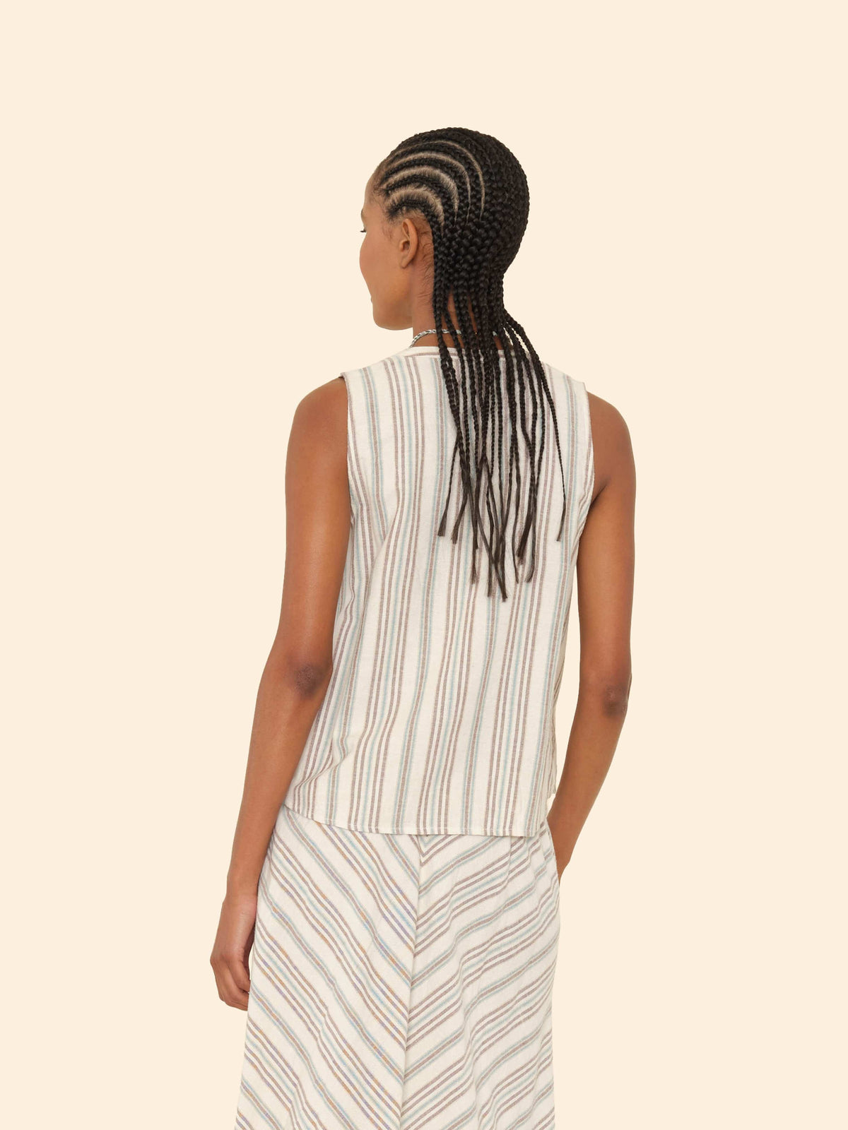 Twyla Top - Ivory Sand